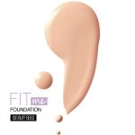 Maybelline Fit Me Dewy + Smooth Foundation Makeup, Nude Beige, 1 Count - Image 3